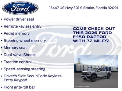 2026 Ford F-150 Raptor 802A