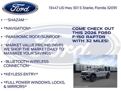 2026 Ford F-150 Raptor 802A