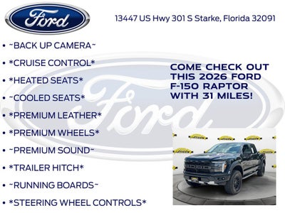 2026 Ford F-150 Raptor 801A