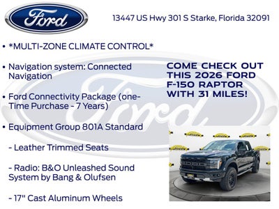 2026 Ford F-150 Raptor 801A
