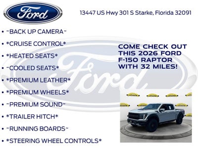 2026 Ford F-150 Raptor 801A