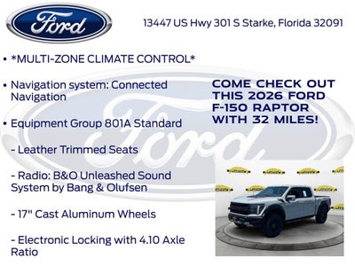 2026 Ford F-150 Raptor 801A