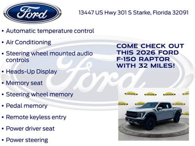 2026 Ford F-150 Raptor 801A