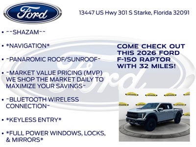 2026 Ford F-150 Raptor 801A