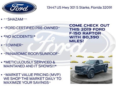 2019 Ford F-150 Raptor