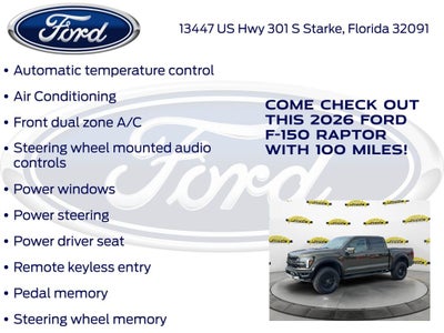 2026 Ford F-150 Raptor 801A