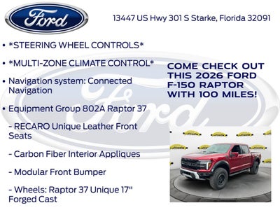 2026 Ford F-150 Raptor 802A