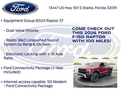 2026 Ford F-150 Raptor 802A