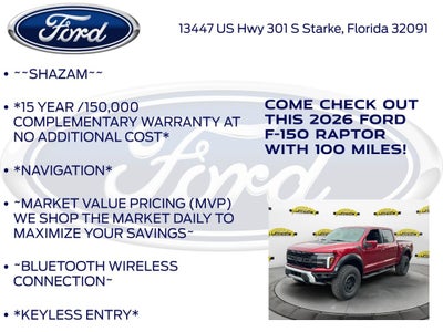 2026 Ford F-150 Raptor 802A