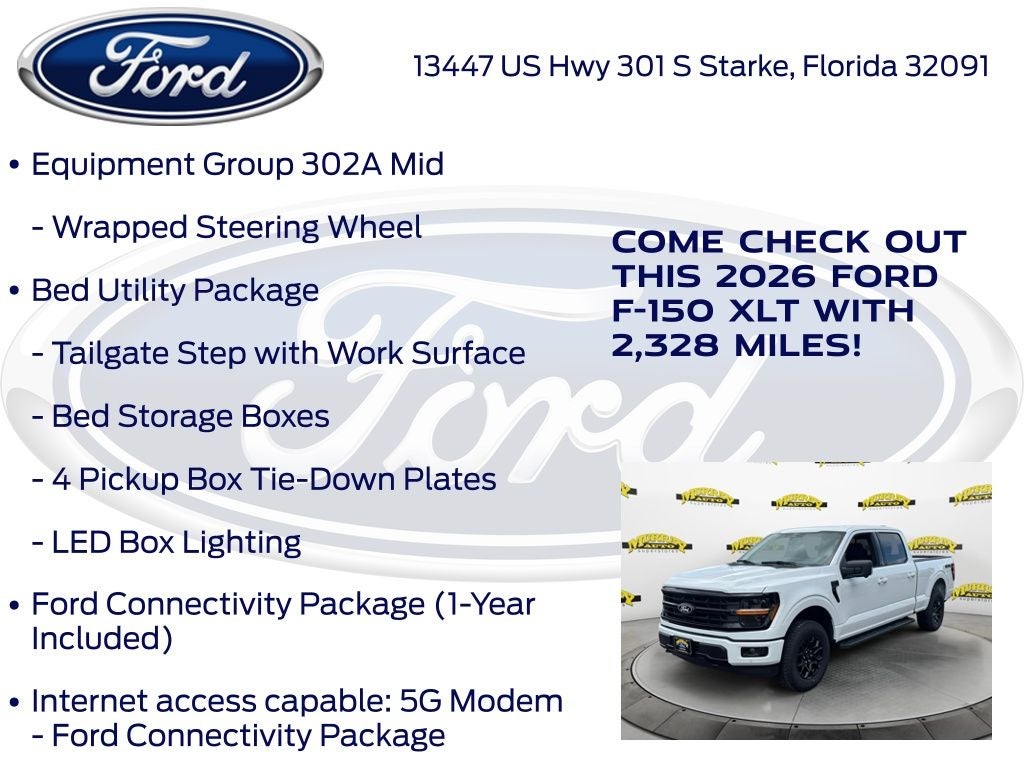 2026 Ford F-150 XLT 302A