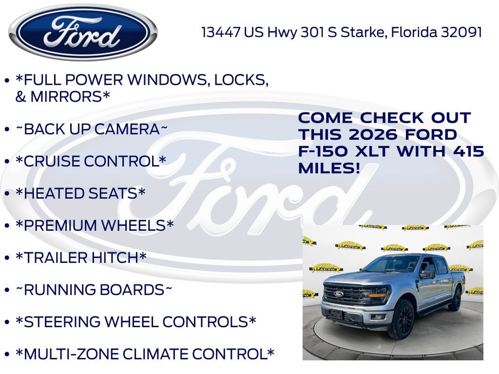 2026 Ford F-150 XLT 302A