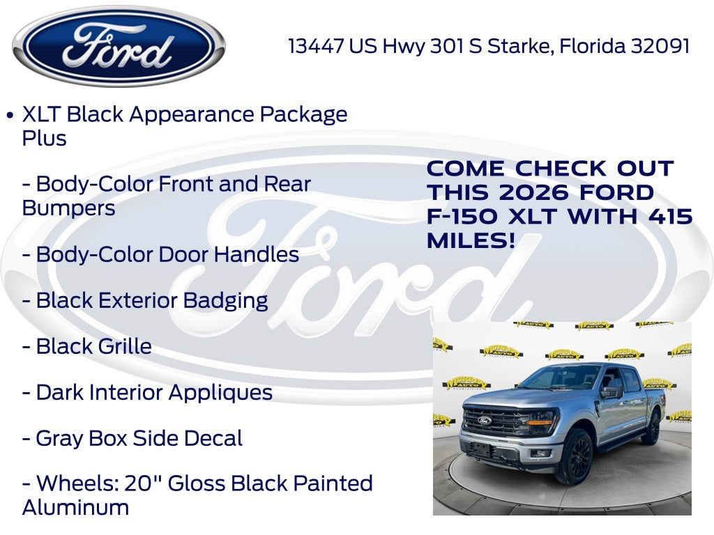 2026 Ford F-150 XLT 302A