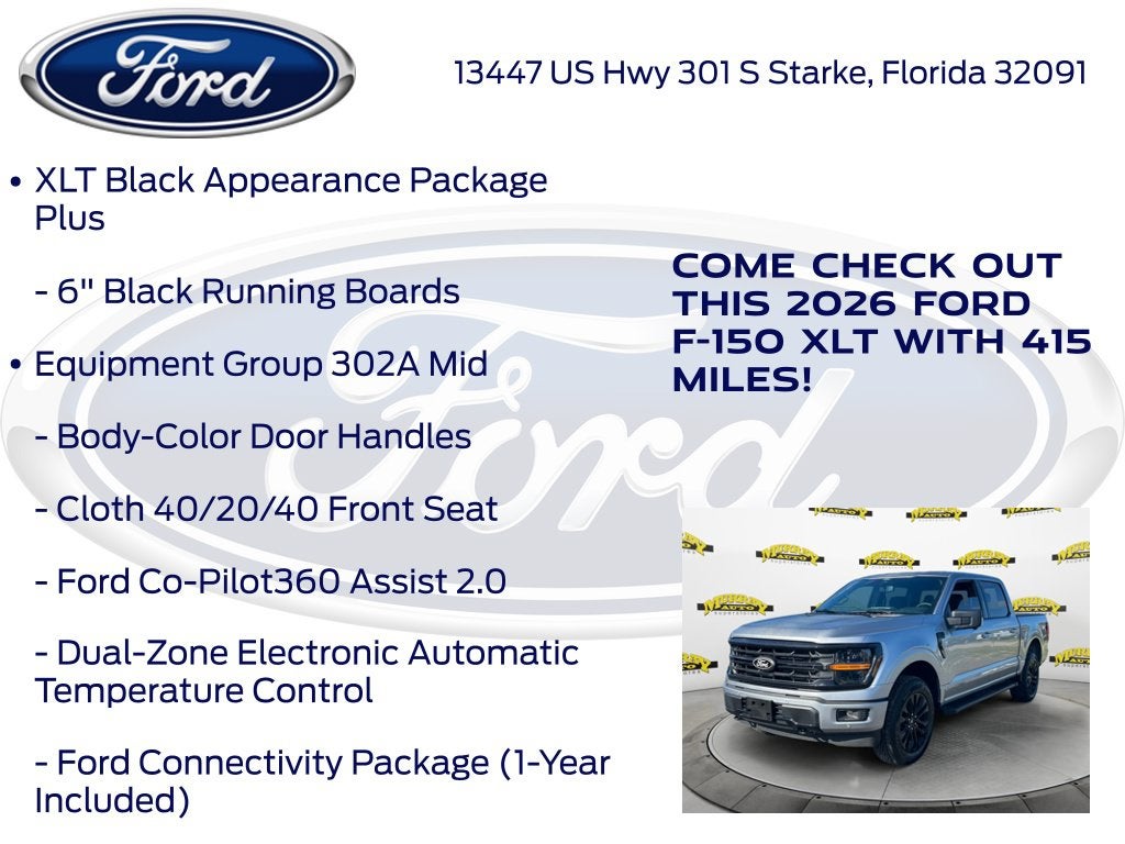 2026 Ford F-150 XLT 302A