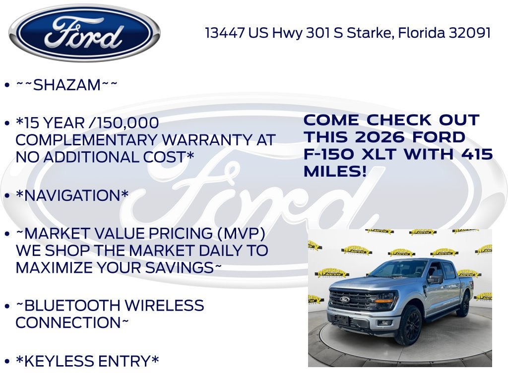 2026 Ford F-150 XLT 302A