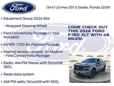 2026 Ford F-150 XLT 302A
