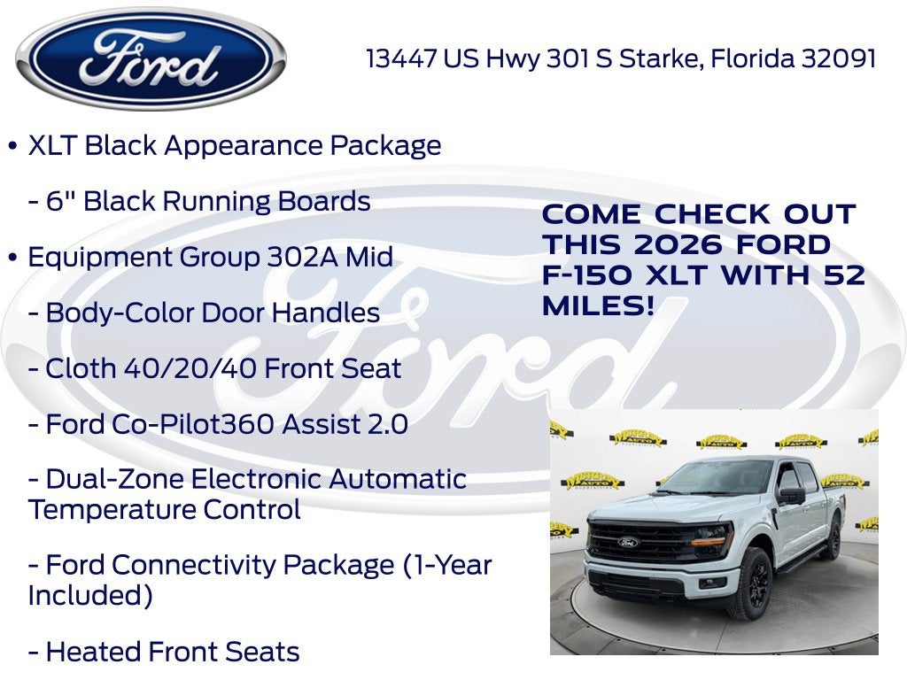 2026 Ford F-150 XLT 302A