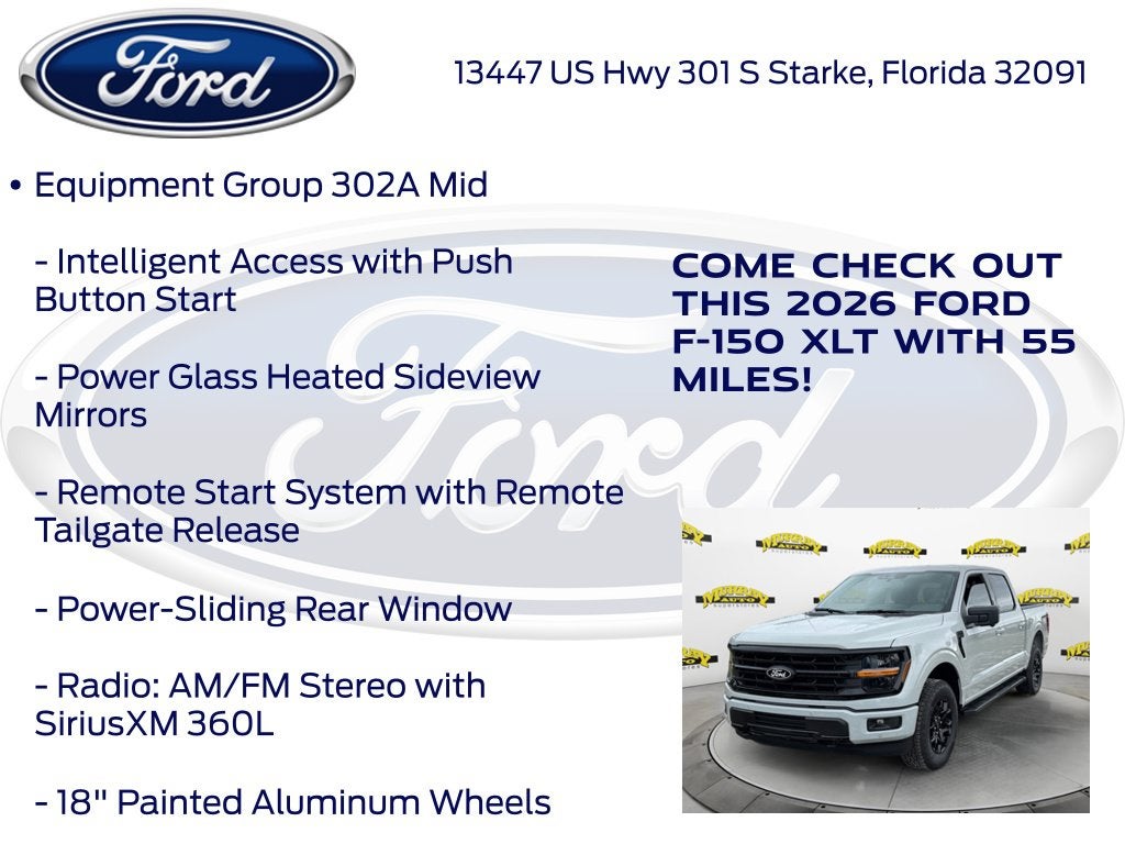 2026 Ford F-150 XLT 302A