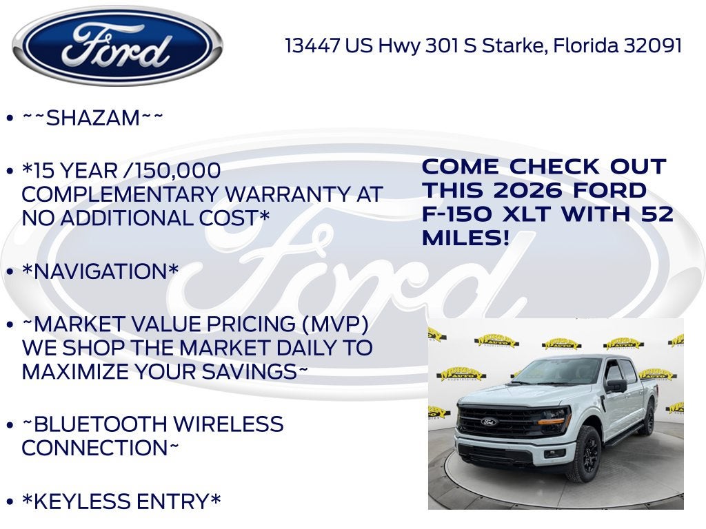 2026 Ford F-150 XLT 302A