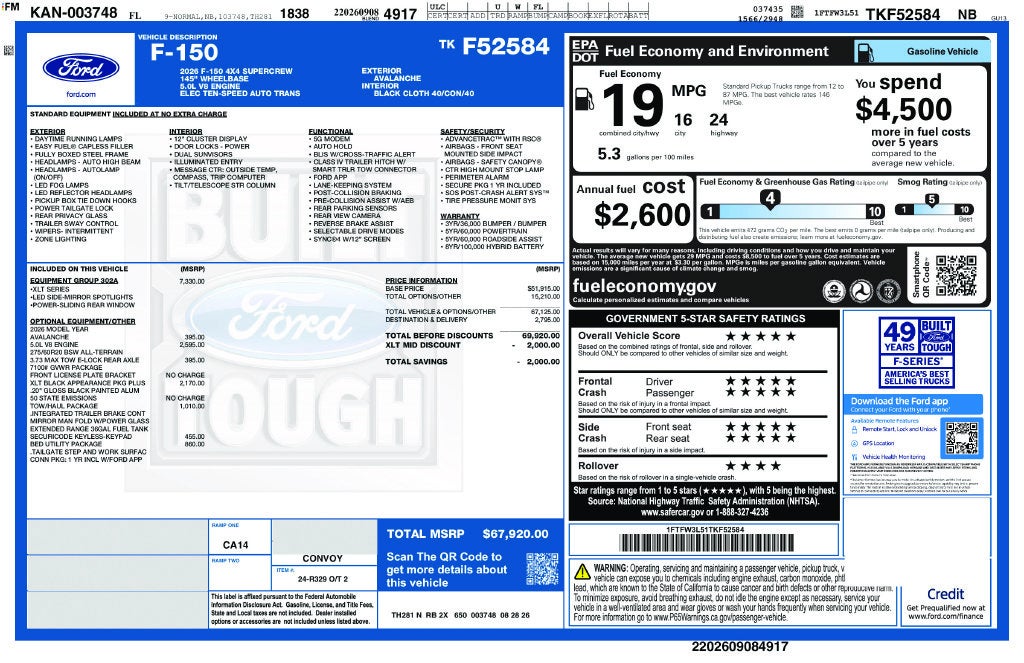 2026 Ford F-150 XLT 302A