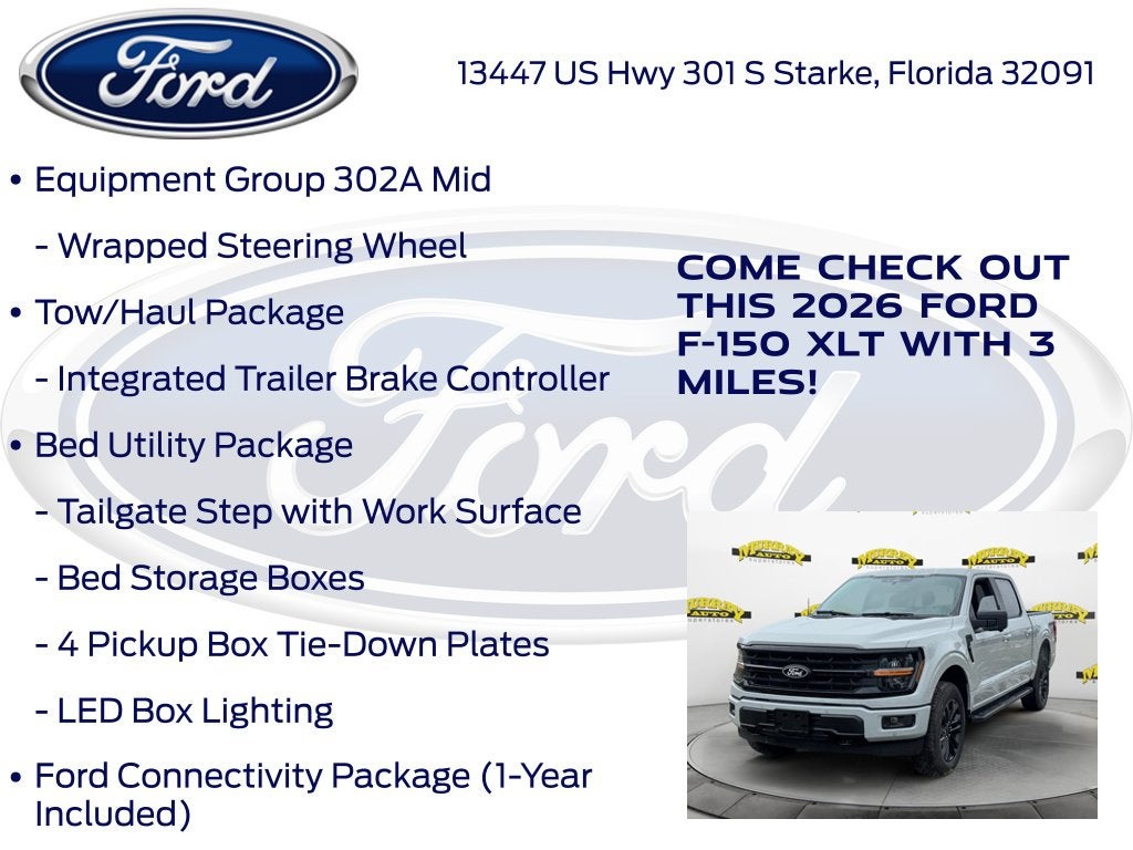 2026 Ford F-150 XLT 302A