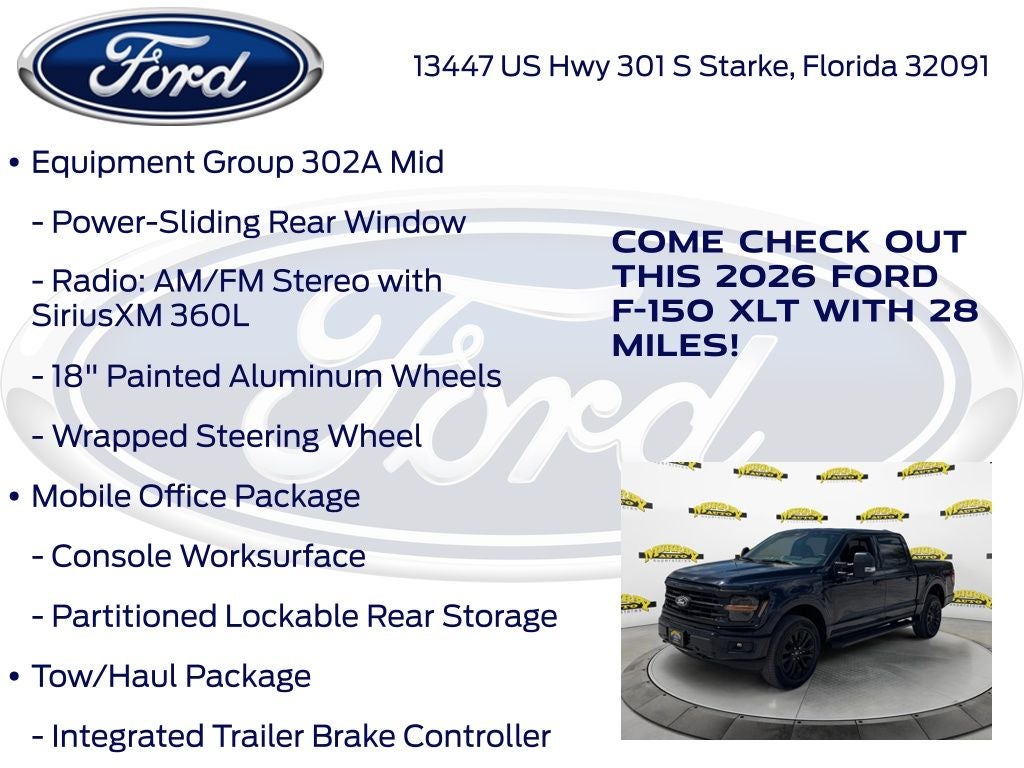 2026 Ford F-150 XLT 302A