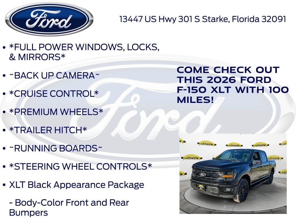 2026 Ford F-150 XLT 301A