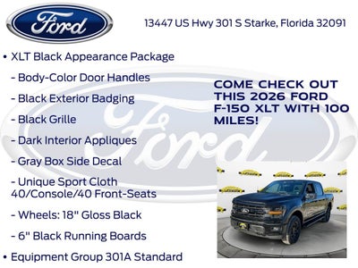 2026 Ford F-150 XLT 301A