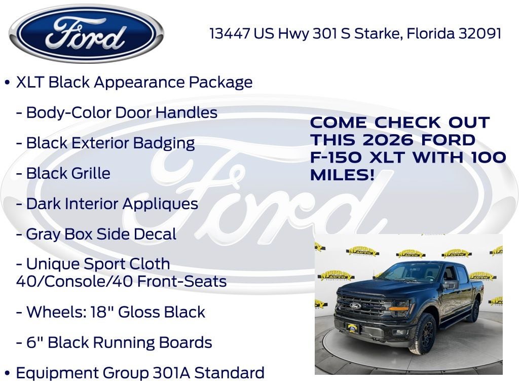 2026 Ford F-150 XLT 301A