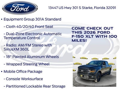 2026 Ford F-150 XLT 301A