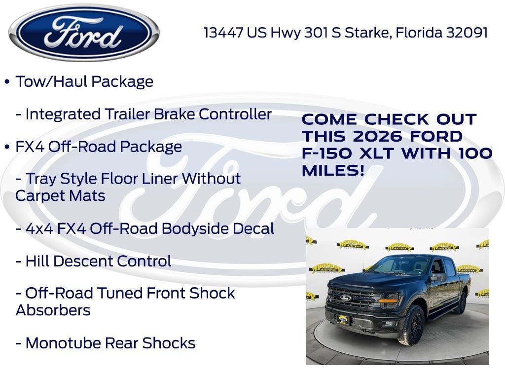 2026 Ford F-150 XLT 301A