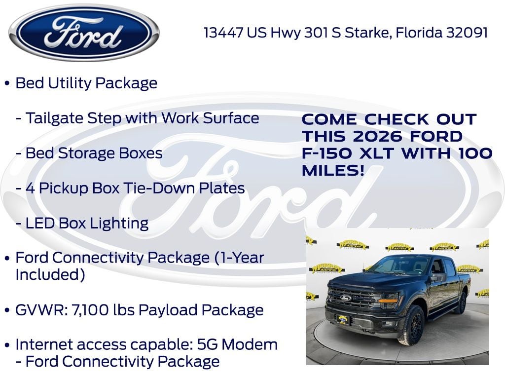 2026 Ford F-150 XLT 301A