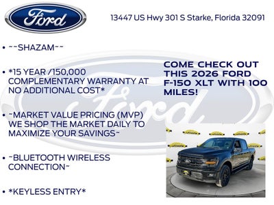 2026 Ford F-150 XLT 301A