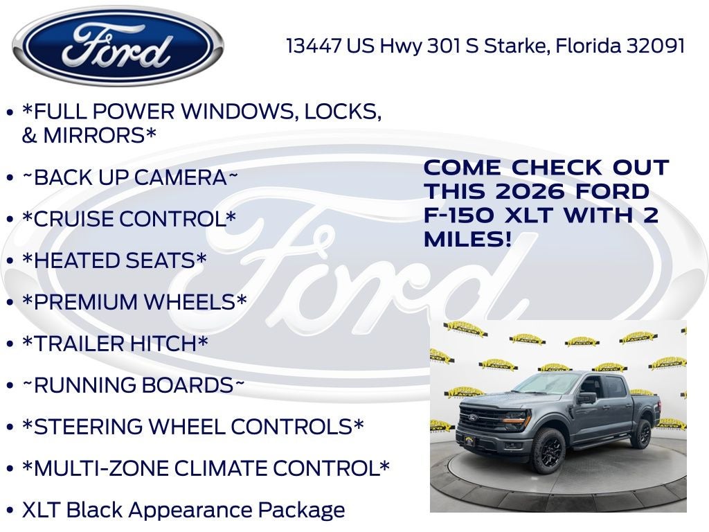 2026 Ford F-150 XLT 302A