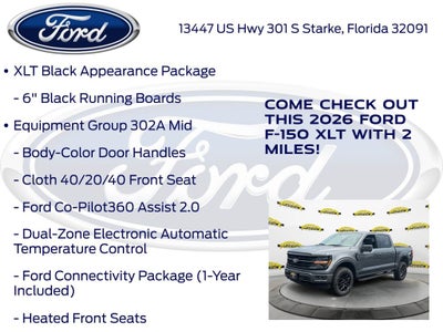 2026 Ford F-150 XLT 302A