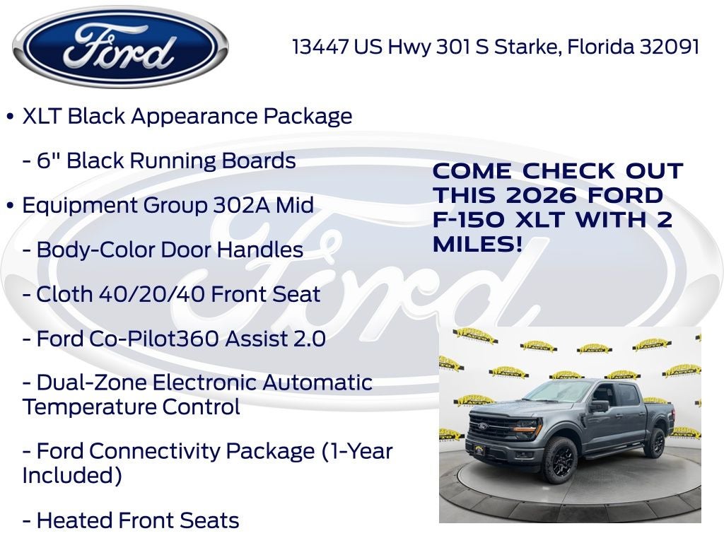 2026 Ford F-150 XLT 302A