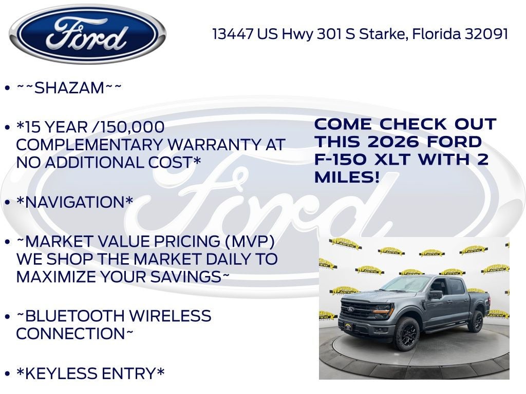 2026 Ford F-150 XLT 302A