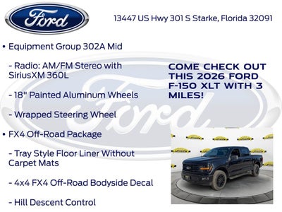 2026 Ford F-150 XLT 302A