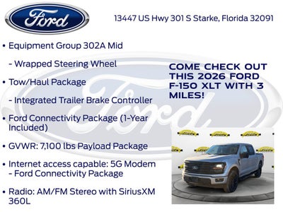 2026 Ford F-150 XLT 302A