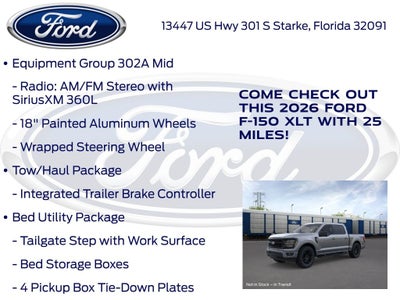 2026 Ford F-150 XLT 302A