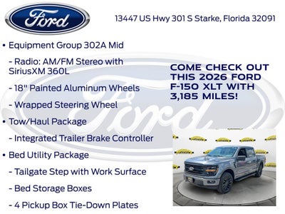 2026 Ford F-150 XLT 302A