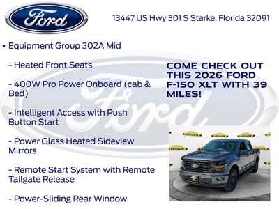 2026 Ford F-150 XLT 302A