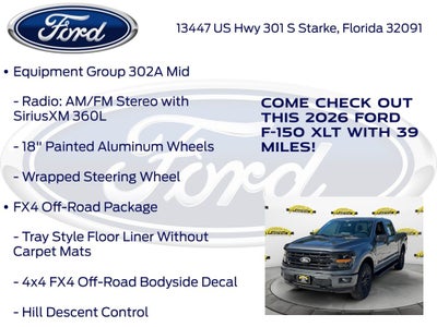 2026 Ford F-150 XLT 302A
