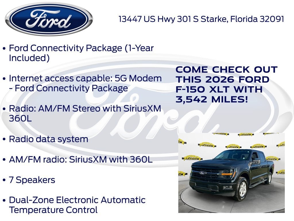 2026 Ford F-150 XLT