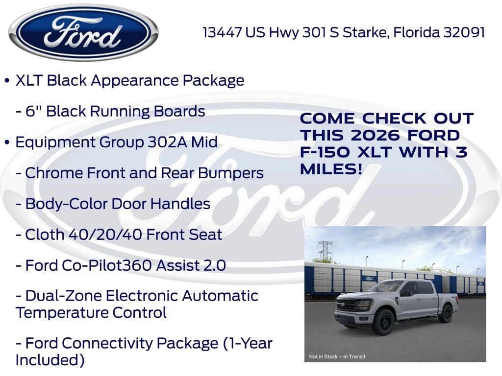 2026 Ford F-150 XLT 302A