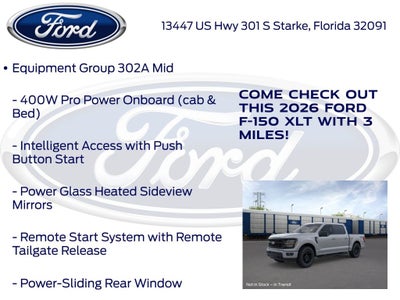 2026 Ford F-150 XLT 302A