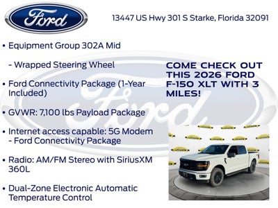 2026 Ford F-150 XLT 302A