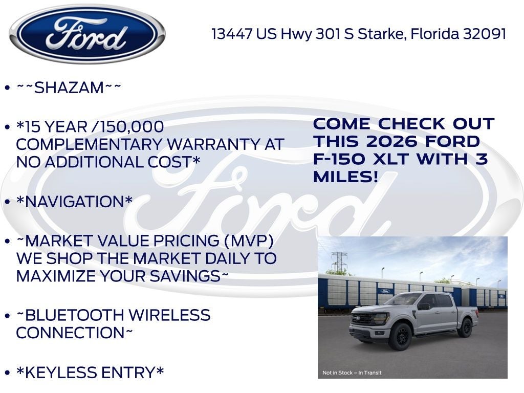 2026 Ford F-150 XLT 302A