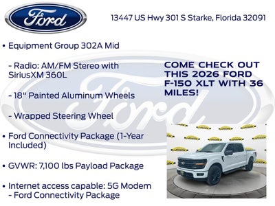 2026 Ford F-150 XLT 302A