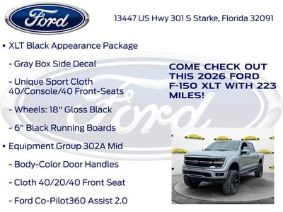 2026 Ford F-150 XLT 302A