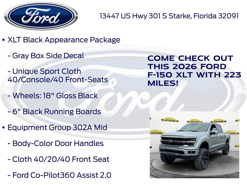2026 Ford F-150 XLT 302A